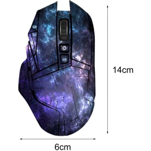 Handmade Anti-Slip Gaming Mice Sticker Suck Sweat Ultra-thin Gaming Mouse Skins for G502 HERO Wireless Mouse Skin