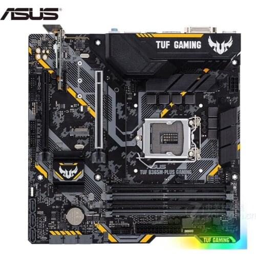 Used original mainboard for ASUS TUF B365M-PLUS GAMING(WI-FI) DDR4 LGA 1151 USB2.0 USB3.0 USB3.1 Desktop motherborad