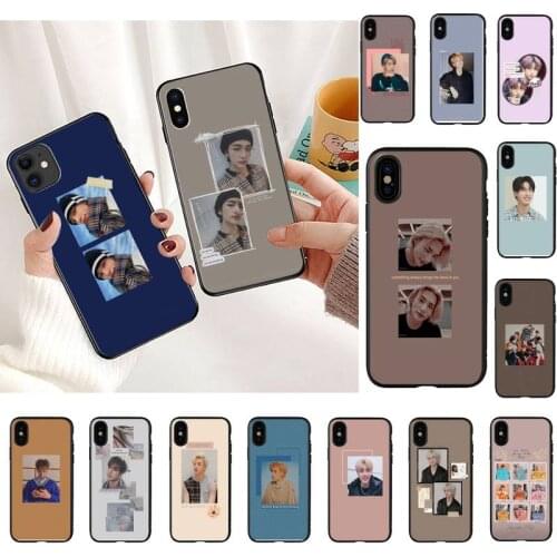 Idol Kpop stray kid Phone Case For iPhone 11 8 7 6 6S Plus 7 plus 8 plus X XS MAX 5 5S XR 12 11 Pro max se 2020 Funda Cover