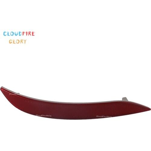 CloudFireGlory 63147314884 Right Rear Bumper Reflector Light Lamp Red For BMW E84 X1 2013 2014 2015
