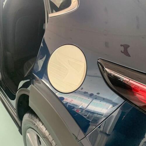 For Mazda CX30 CX-30 2020 2021 Carbon Fiber Gas Fuel Tank Oil Filler Cover Trim Decoration Cap Exterior Accessories Car Styling