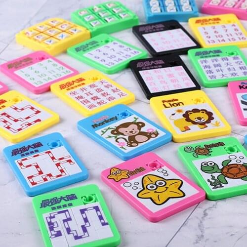 Hot Early Educational Toy Developing for Children Jigsaw Digital Number 1-16 Animal Cartoon Puzzle Game Toys Party gift