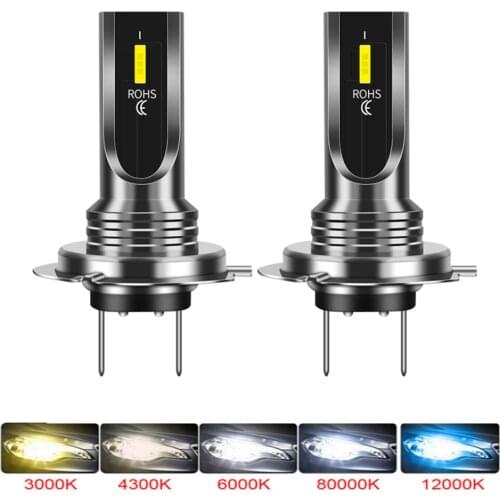 2Pcs Mini Turbo 12000lms Led Car Headlight H1 H3 H4 H7 H8 H9 H11 H6 9005 9006 880 881 Running Light Fog lamp Motorcycle light