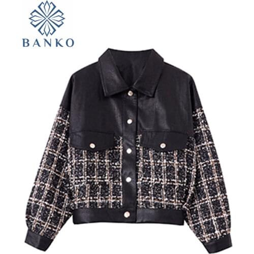 Mina Happiness Women's Leather Jackets