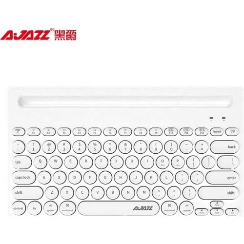 New Wireless Bluetooth Cute Office Desktop Keyboard with Mouse Pad for iPad Android IOS Mac