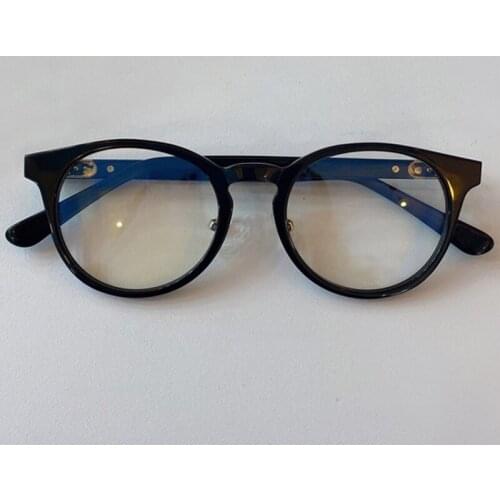 Fashion Women Round Glasses Frames Black Eyeglasses Frame for Men Clear Lens Optical Spectacles