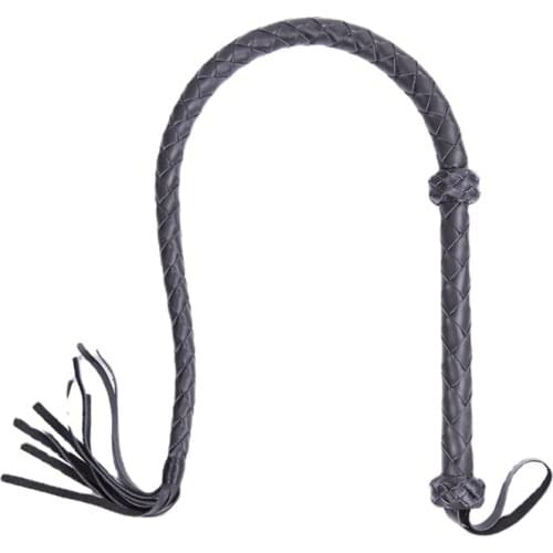 118cm Genuine Leather Whip Sex Games Spanking Paddle Bdsm Sex Whip Exotic Accessories Erotic Sex Toys for Adults Nightclub