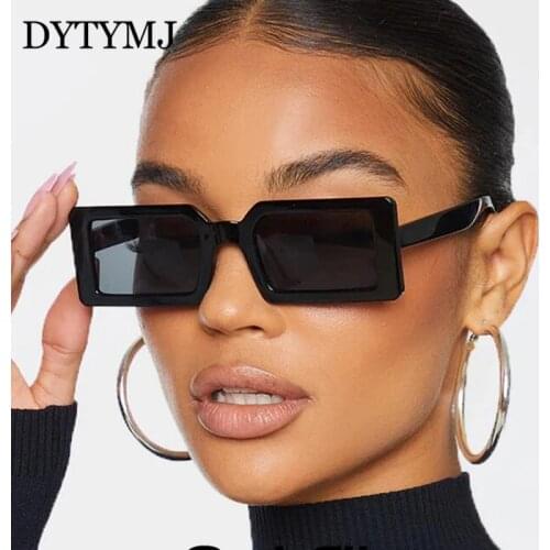 DYTYMJ 2021 Rectangle Sunglasses Women Luxury Brand Eyewear for Women/Men Vintage Eyeglasses Women Square Vintage Oculos De Sol