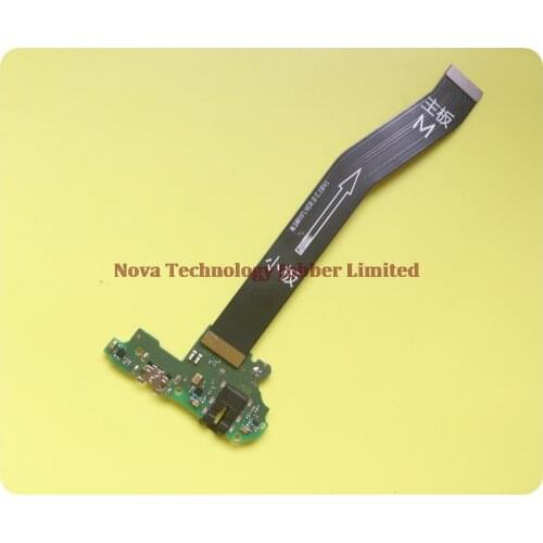 Wyieno Honor10 Lite Motherboard Charger Port Ribbon For Huawei P Smart 2019 Mainboard LCD Main Charging Connector Flex Cable