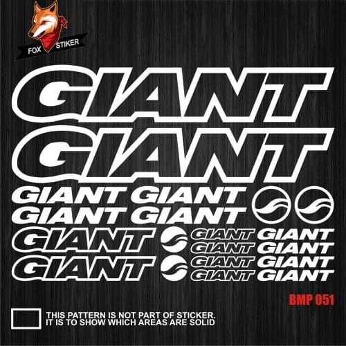 Road Bike Mountain Bike Bicycle Frame Stickers MTB Track Bike TT Bike Fat Bike Decal Reflective Stickers for G1ANT-stickers