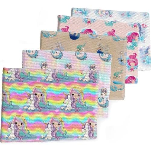 50*145CM Fabric Cute Cartoon Princess Printed Polyester Cotton Twill Fabric Patchwor Printed