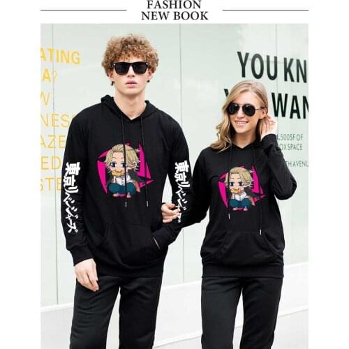 Anime Hoodie Tokyo Revengers Boy/Girls Sweatshirt Cosplay Costume Men Women Japan Anime Clothes Harajuku Couple Pullovers Hoody