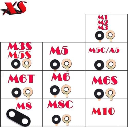 Back camera lens glass replacement for MEIZU M10 M8 M8C M6S M6T M6 M5S M3S M5 M3 M2 M1