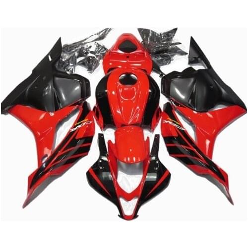 Dor-INJECTION MOLD red Black motorcycle Fairing For CBR600RR 2009 2012 CBR 600RR 09 10 11 12 CBR 600 RR ABS plastic kit