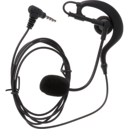 Referee Earhook Headphone 3.5mm Jack Headset for Vnetphone V6 V4 FBIM V2-500C Motorcycle Bluetooth Intercom BT Interphone