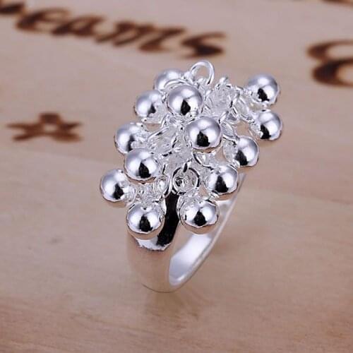 925 Jewelry Silver Plated Wholesale Free Shipping Rings for woman&man Fashion Jewelry Purple Rings /aqmajhta LQ-R016