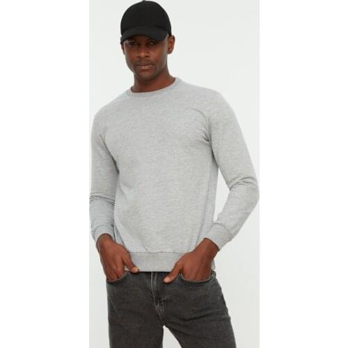 Trendyol Male Bicycle Neck Sweatshirt TMNAW20SW0164