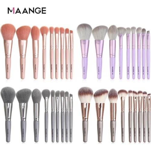 9Pcs Makeup Brush Set Professional With Storage Box Makeup Tool Eyeshadow Powder Foundation Cosmetics Makeup Brushes Set