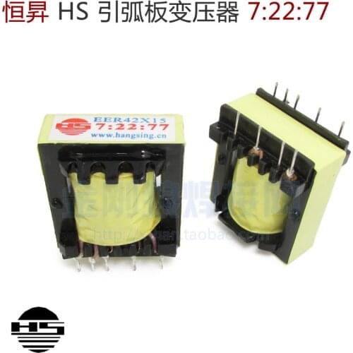High voltage plate EER42x15 7:22:77 transformer compatible with EER43x15 for inverter argon arc welding machine