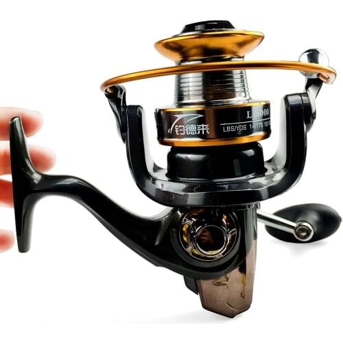 Fishing Reel LJ3000 - 9000 Spinning No Gap Saltwater Reel Carp Fishing Reels Coil Spinning Reel