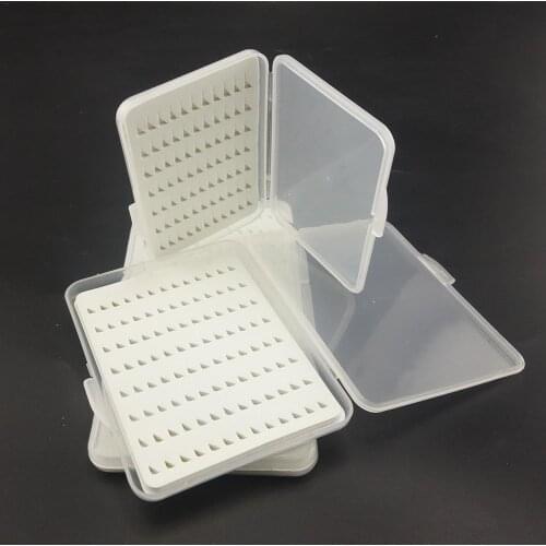 Triangular Foam Fly Fishing Hook Bait Fishing Tackle Box Waterproof Durable Wide Range Of Uses Wear-resistant Anti-fouling