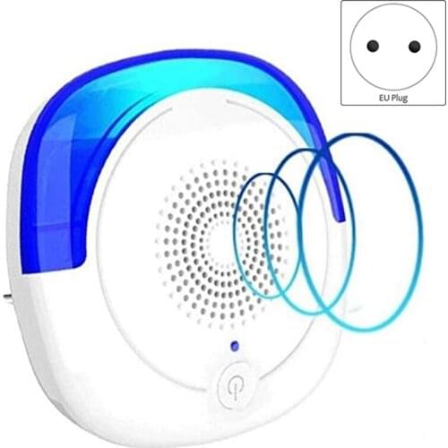 6 Pack Ultrasonic Pest Repeller Upgraded Electronic Pest Repellent Plug in Indoor Pest Control Insects with EU Plug