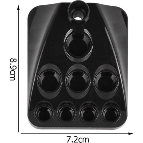 Microblading 9 Holes 2 In 1 Plastic Pen Holder Stand For Pigment Ink Cup Tattoo Machine Permanent Makeup Accessories