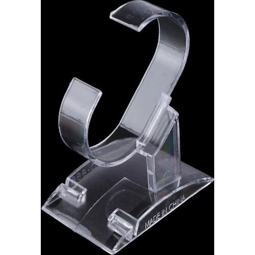 3Pcs Showcase Tool Transparent Clear Acrylic Watch Display Holder Stand Rack 10*7*7cm / 8.5*6.3*4.5cm