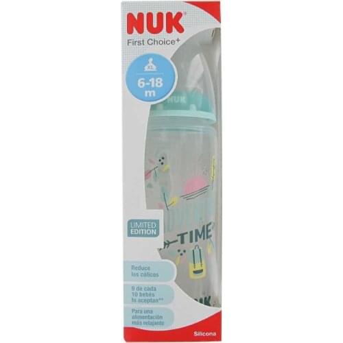 NUK BIBERON FIRST CHOICE XL 6-18 MESES SILICONA LIMITED EDITION