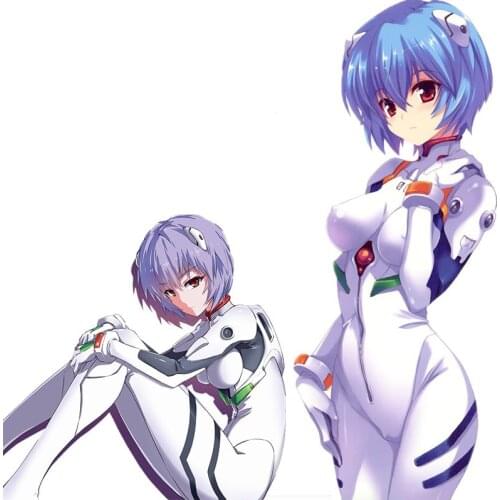 Fuzhen Boutique Decals Exterior Accessories Ayanami Bodysuit Decal for Motorcycle Bicycle Helmet Suitcase Laptop Gift Stickers