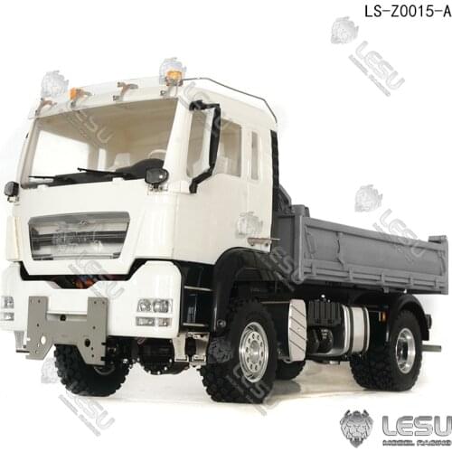 LESU 4*4 MAN TGS Hydraulic Dumper Truck 1/14 Metal Chassis A Light Sound Motor ESC TH16800-SMT3