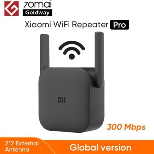 Global Version Xiaomi Mi Wi-Fi Range Extender Pro Wifi Pro Amplifier Router 300M 2.4G Repeater Network Wireless Original EU Plug
