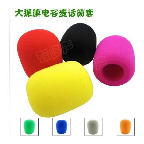 Ultra large Cover Capacitor Large Diaphragm Microphone General Super Large Windscreen Foam Cover Microphone Windshield Sponge