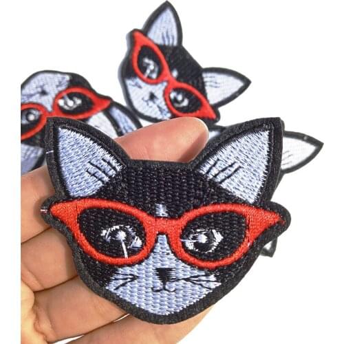 Cat Cloth Patch Stickers Affixed To Clothing Accessories Clothes Hole Patch Badge Stickers Patch For Cloth