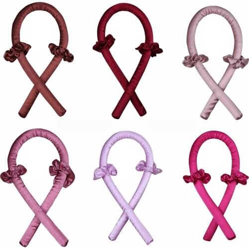 Heatless Curling Rod Headband Lazy Curler Silk Curling Ribbon Silk Curling Ribbon Heatless Hair Curling Ribbon Make Hair Curly