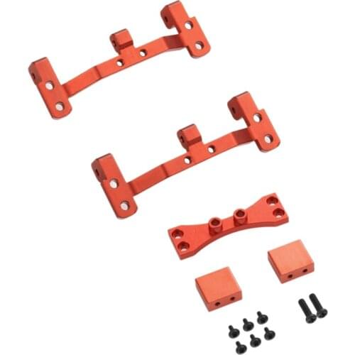 Metal Pull Rod Base Seat with Axle Upper Servo Bracket Mount for MN D90 MN-90 MN99S MN99 RC Car Upgrade Parts