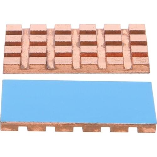 Pure Copper Radiator Mini PCI-E Interface Heat Sink Wireless Network Card Cooler