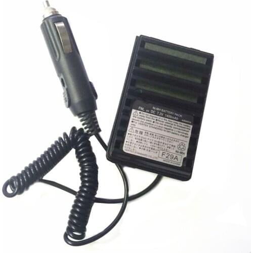 OPPXUN 12 v voertuig batterij oplader voor Yaesu FT-60R FT-60E Vertex VX160 VX418 VX177 VX170 VX400 VX420 radio