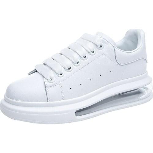 Thick-soled air cushion small white shoes women spring increase fashion sports leisure womens shoes