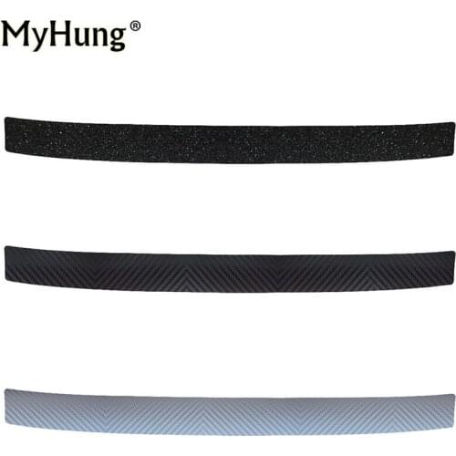 Carbon Fiber Sticker Car Rear Bumper Scratch-resistant Scuff Protective Sill Pedals Cover For Buick Encore Excelle Excelle XT/GT