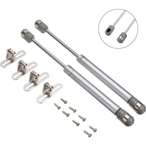 Door Hinge Gas Spring Strut Lift Support Kitchen Cabinet Pneumatic Gas Spring for Wood Furniture Hardware Tools