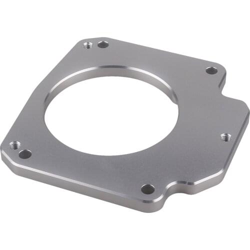 1Set/2pcs Heavy Duty Vehicle Throttle Body Adapter w/ Screws for LS Made of Premium Alloy Materials