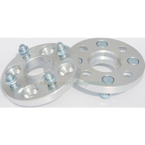 2pcs/lot) 15mm PCD 4x100-54.1 Car Wheel Spacer For Mazda Toyota
