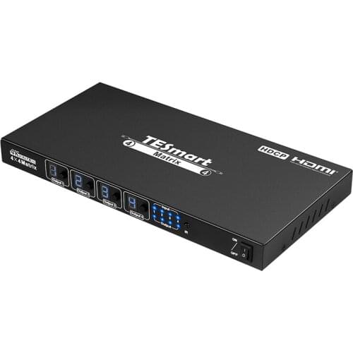 4K Projector Switcher HDMI Matrix Switcher 4x4 Support 3D RS-232