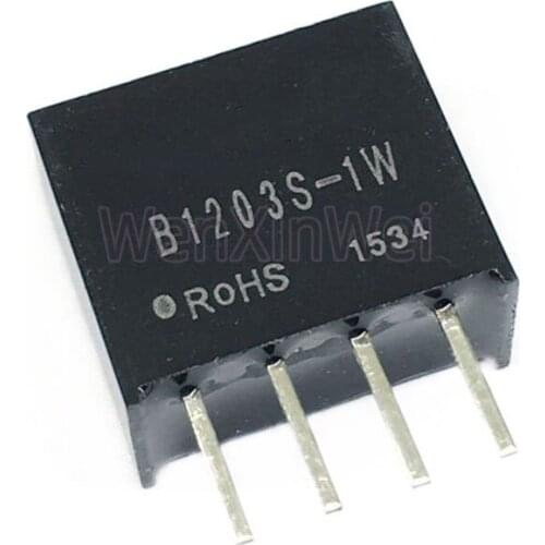 5PCS B1203S-1W Step Down Isolated Power Module 12V To 3.3V