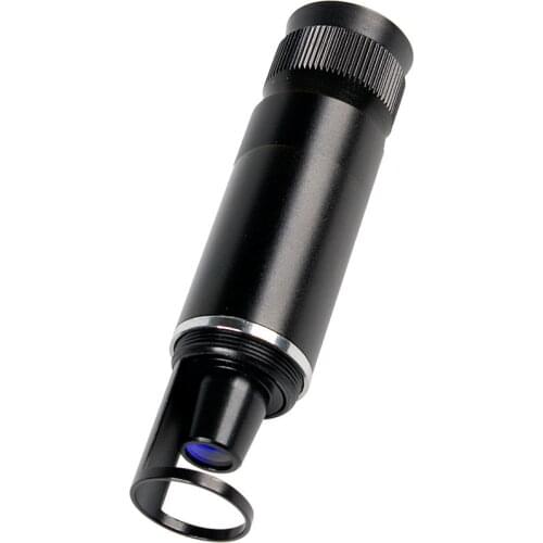 50X Portable Magnifier Blue Coated Large Lens Handheld Microscope for Identification