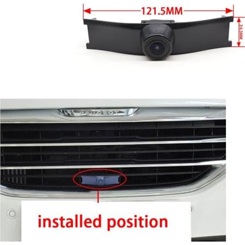 CCD Car Front View Logo Embeded Camera For Peugeot 3008 2013 2014 2015 Logo Embedded Waterproof Night Vision high quality
