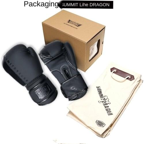 Skin feeling boxing gloves mens professional boxing sets Sanda training Thai boxing sandbag boxing sets