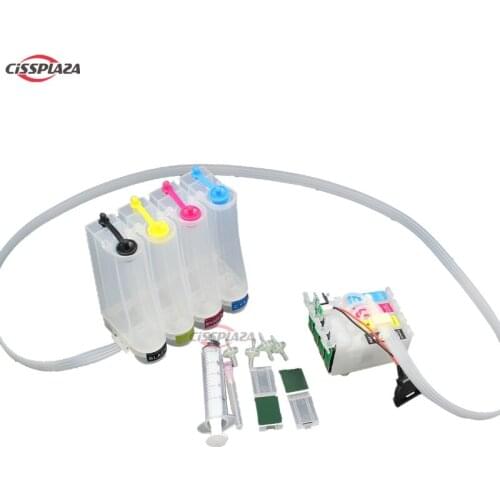 CISSPLAZA T1811 t1801 - T1814 Empty CISS compatible for epson XP-102 XP-202 XP-205 XP-302 XP-305 XP-402 XP-405 XP-30 printer