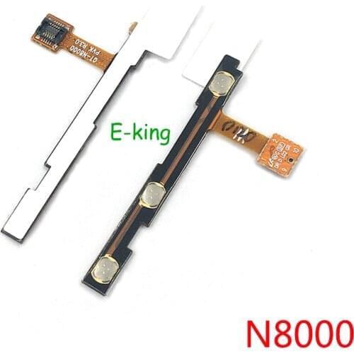For Samsung Galaxy Note 10.1 N8000 GT-N8000 Power On Off Volume Up Down Switch Side Button Key Flex Cable Replacement Parts